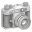 Handdrawn 3D Grey 4 Camera icon