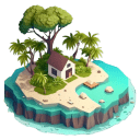 House-Palm-Rock-2-Beach icon