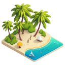 Palm 3 Beach icon