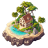 House-Palm-Rock-Pool icon