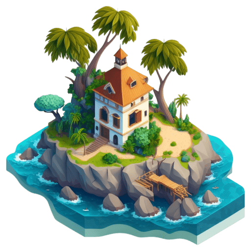 House-Palm-Rock-2-Island icon
