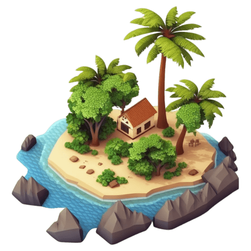 House-Palm-Rock-Beach icon