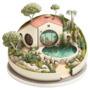 Home-Pool-Eco-Friendly icon