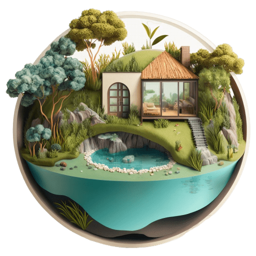 Home-Rainforest-Eco-Friendly icon