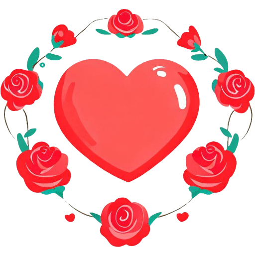 Heart Roses Icon | Mother's Day Iconpack | Icon Archive