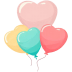 Heart-Balloons icon