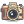 Flat Brown Big Camera icon