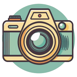 Flat Green Smooth Camera icon
