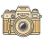 Flat-Yellow-Smooth-Camera icon