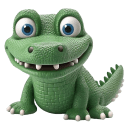 Plastic-Crocodile-Toy icon