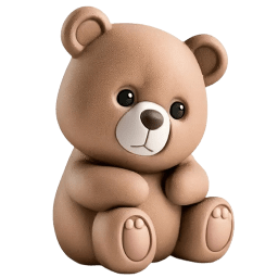 Plastic Teddy Toy icon