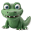 Plastic Crocodile Toy icon