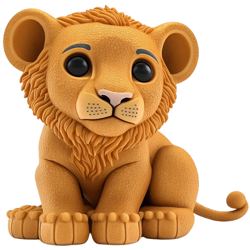 Plastic-Lion-Toy icon