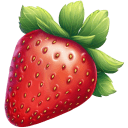 Strawberry Illustration icon