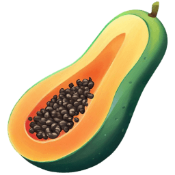 Papaya Illustration icon