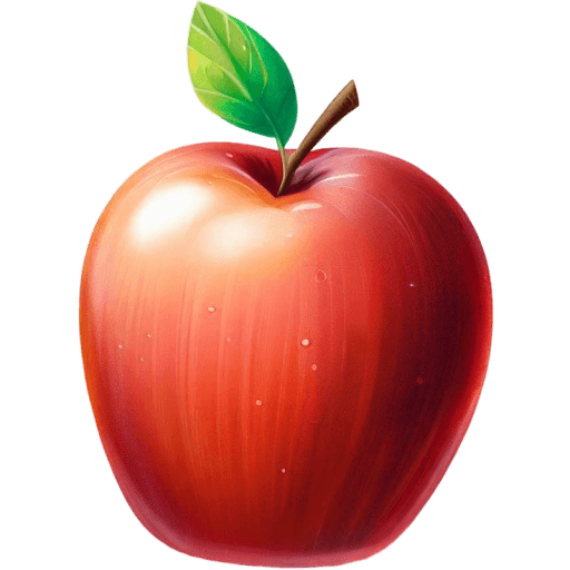 Apple-Red-Illustration icon