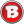 Letter B icon