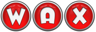 Red Orb Alphabet Icons