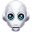 White 3 Robot Avatar icon