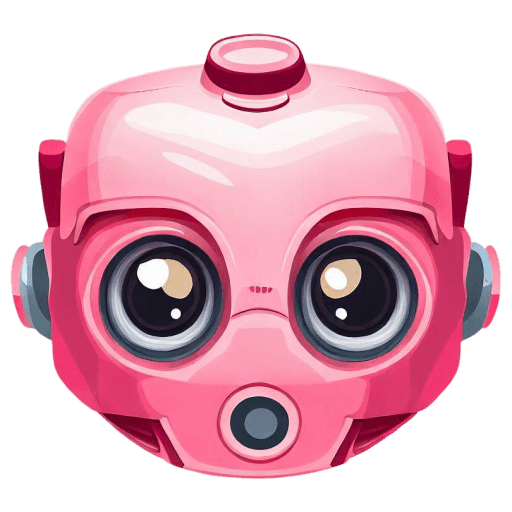 Pink 4 Robot Avatar icon
