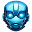 Blue 4 Robot Avatar icon