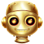 Golden 3 Robot Avatar icon