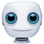 White 4 Robot Avatar icon