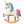 Rocking Unicorn Flat icon