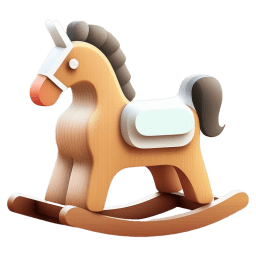 Rocking Horse Solid icon