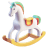 Rocking-Horse-White icon