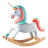 Rocking Unicorn Colorful icon