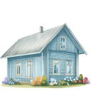 Blue-Wood-2-House icon