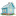 Blue Swedish Tiny House icon