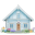 Blue 4 House icon