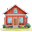 Red Swedish Wood House icon