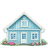 Blue-3-House icon