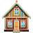 Colorful-Wood-House icon