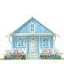 Blue-2-House icon