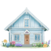 Blue-4-House icon