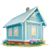 Blue-Swedish-Tiny-House icon