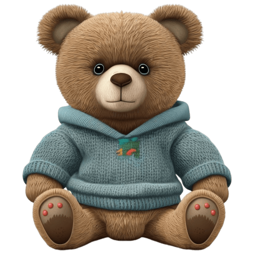 Teddy-Bear-Blue-Pullover icon
