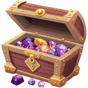 Purple Treasure Chest icon