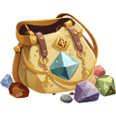Saddle-Bag-Gold-Diamonds icon