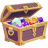 Purple-Flat-Treasure-Chest icon