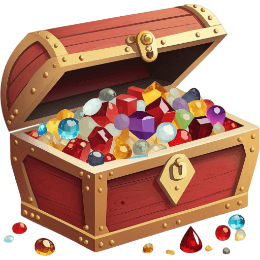 Red-Flat-Treasure-Chest icon