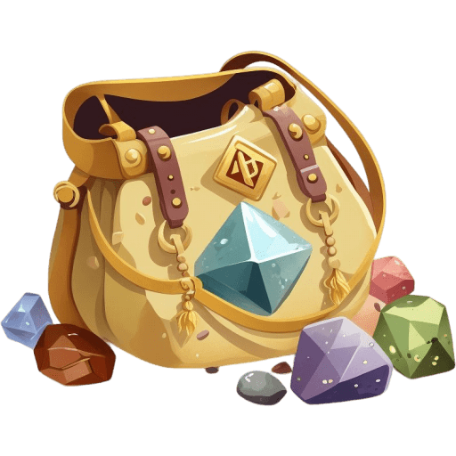 Saddle Bag Gold Diamonds icon