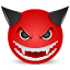 Devil mad icon