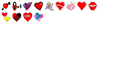 Hearts A Flutter Icons