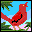 Red-bird icon