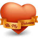 Heart valentine icon